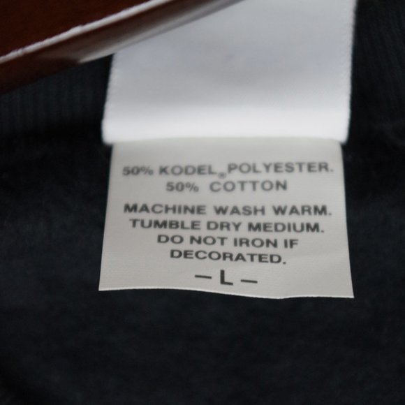 New Old Stock Oakley Thermonuclear Protection USA Made Black Sweatshirt Large - Picture 5 of 5